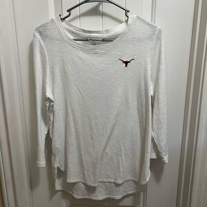 University of Texas Tommy Bahama Cream Long Sleeve Tee